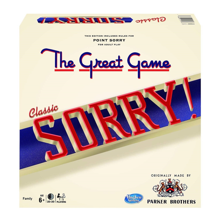Image 618350.jpg, Product 618-350 / Price $41.99, Winning Moves Games Sorry Classic Edition from Winning Moves on TSC.ca's Toys & Hobbies department