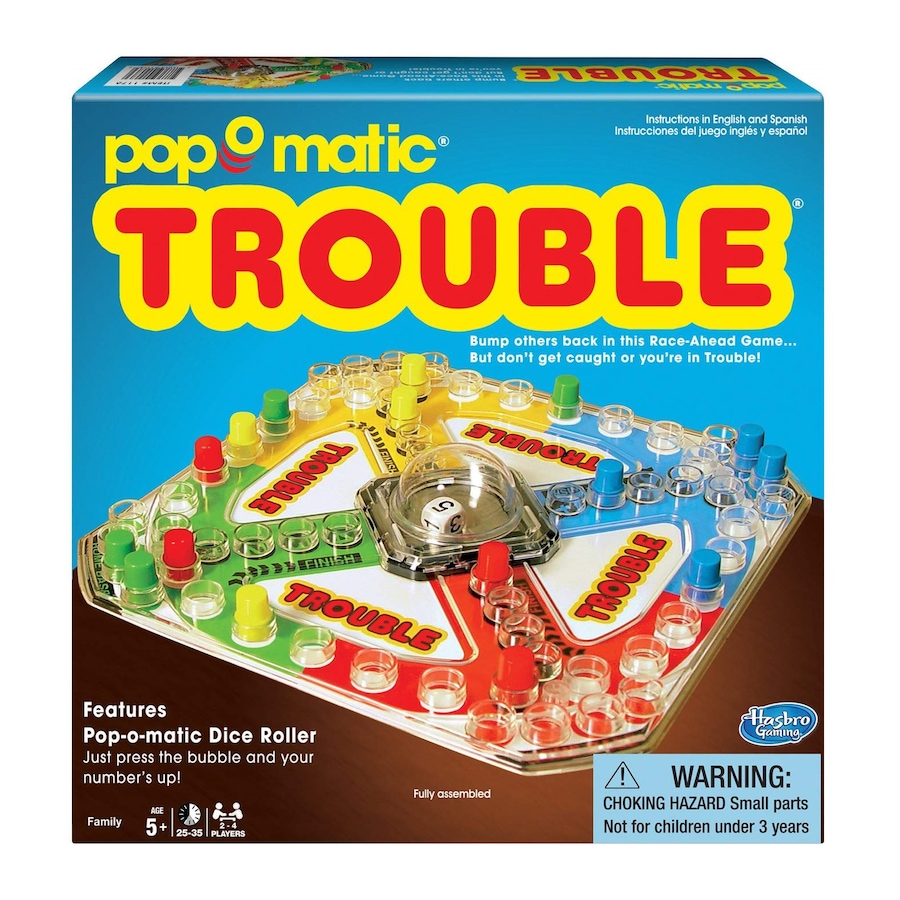 Image 618351.jpg, Product 618-351 / Price $31.99, Winning Moves Games Trouble Classic Edition from Winning Moves on TSC.ca's Toys & Hobbies department