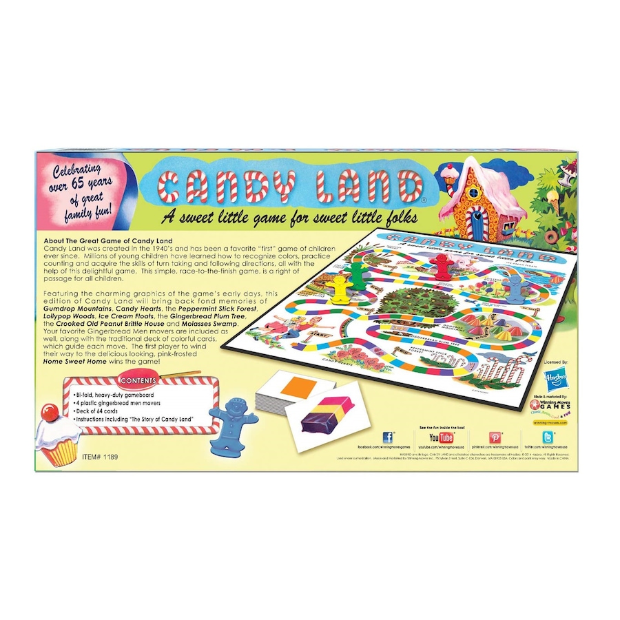 Image 618354_ALTMORE1.jpg, Product 618-354 / Price $31.99, Winning Moves Games Candy Land Classic Edition from Winning Moves on TSC.ca's Toys & Hobbies department