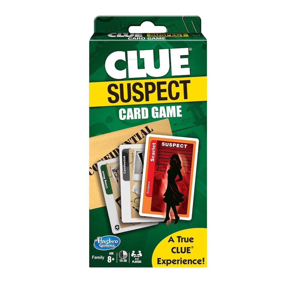 Image 618359.jpg , Product 618-359 / Price $19.99 , Winning Moves Games Clue Suspect Card Game  on TSC.ca's Toys & Hobbies department