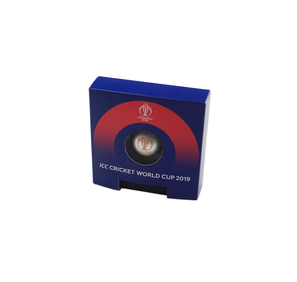 Image 618476_ALTMORE2.jpg, Product 618-476 / Price $189.95, 2019 $5 Barbados Cricket-Ball-Shaped Fine Silver Coin from Canadian Coin & Currency on TSC.ca's Coins department