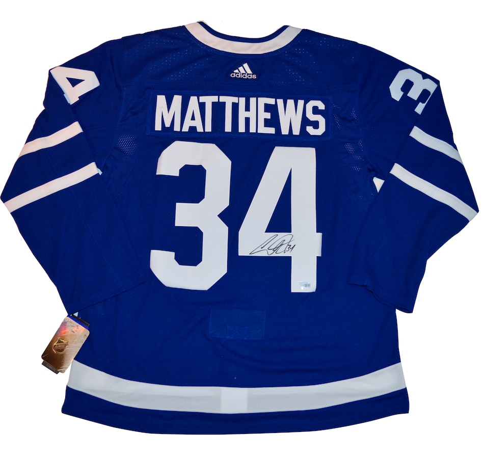 Toronto Maple Leafs - Auston Matthews Stripes NHL T-Shirt :: FansMania
