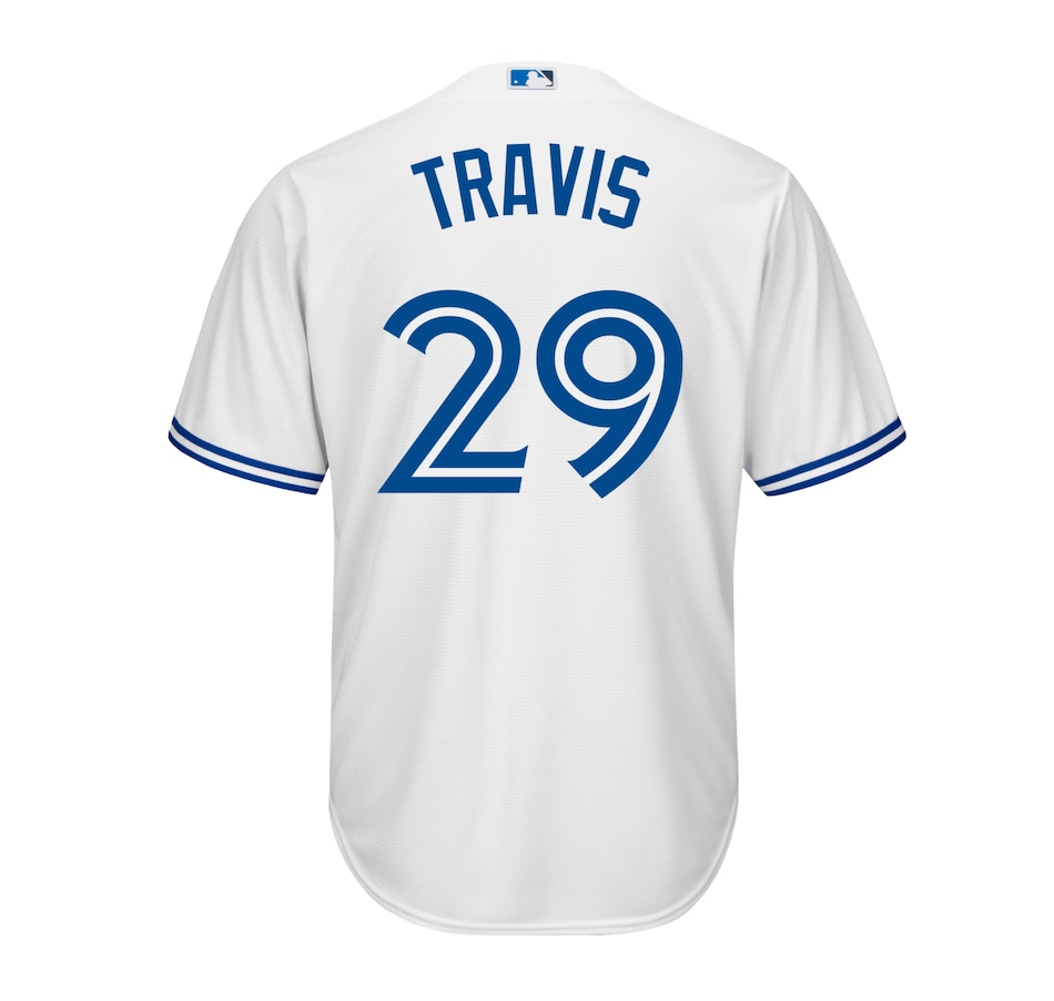 tsc.ca - Men's Devon Travis Toronto Blue Jays MLB Cool Base Replica ...