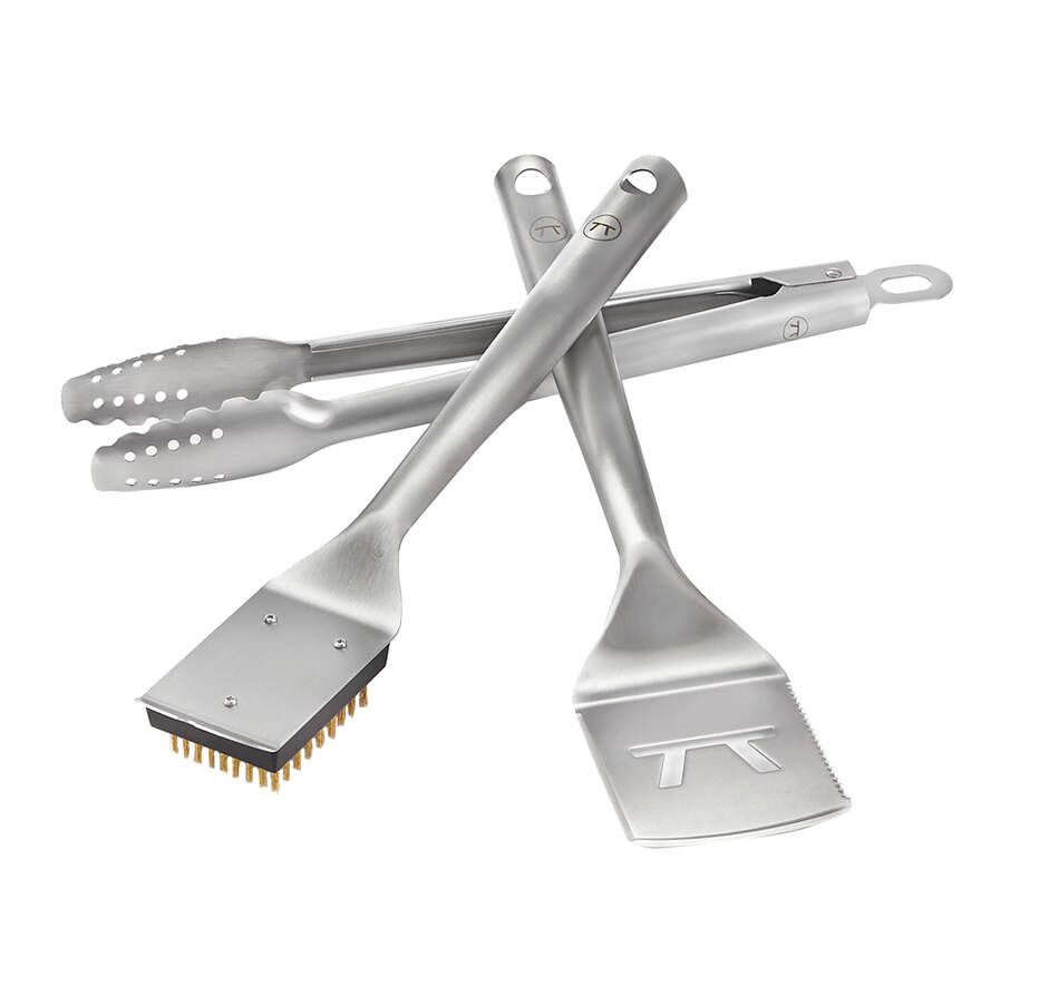 Image 618820.jpg , Product 618-820 / Price $41.99 , Outset Lux Collection 3-Piece Grill Tool Set from Outset Grillware on TSC.ca's Home & Garden department