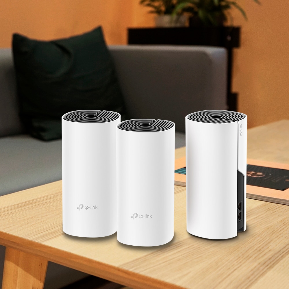 TP-Link Deco M4 AC1200 Whole-Home Mesh Wi-Fi System (3-Pack)