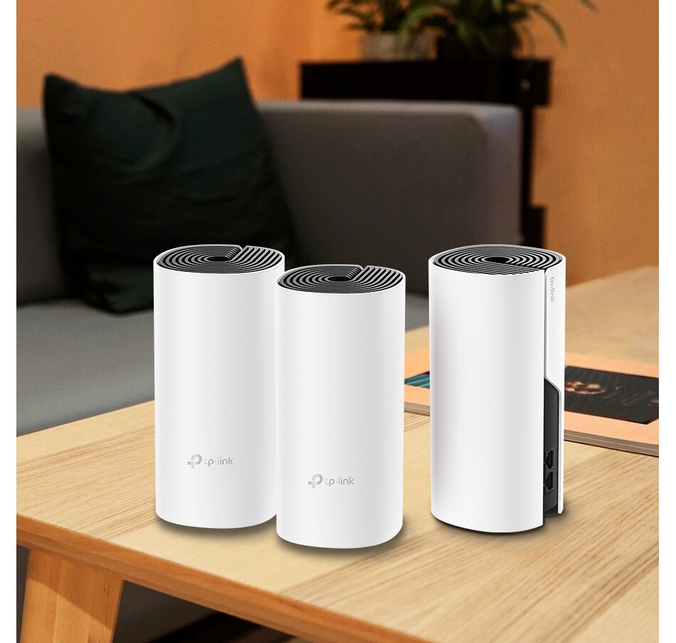 Image 618861_ALTMORE2.jpg, Product 618-861 / Price $219.99, TP-Link Deco M4 AC1200 Whole-Home Mesh Wi-Fi System (3-Pack) from TP Link on TSC.ca's Electronics department