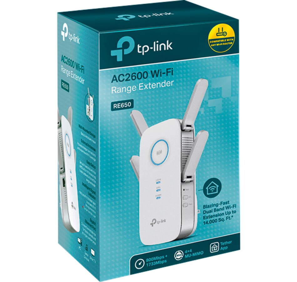 Image 618864.jpg, Product 618-864 / Price $159.99, TP-Link AC2600 Wi-Fi Range Extender from TP Link on TSC.ca's Electronics department