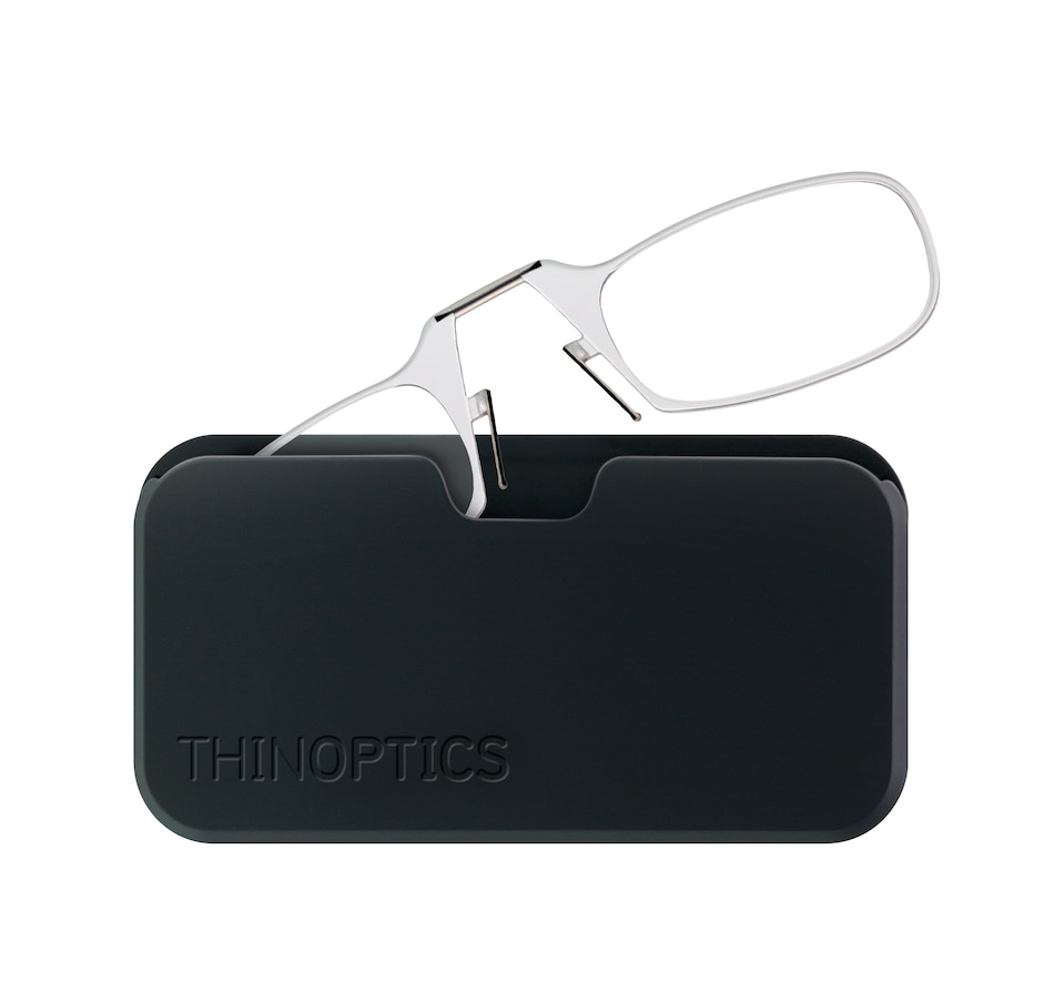 Image 618935_CLR.jpg, Product 618-935 / Price $24.95, ThinOptics Headline Reading Glasses and Universal Black Pod Case - Classic Collection from Thinoptics on TSC.ca's Fashion department