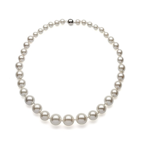 Magnetic pearl clearance necklace