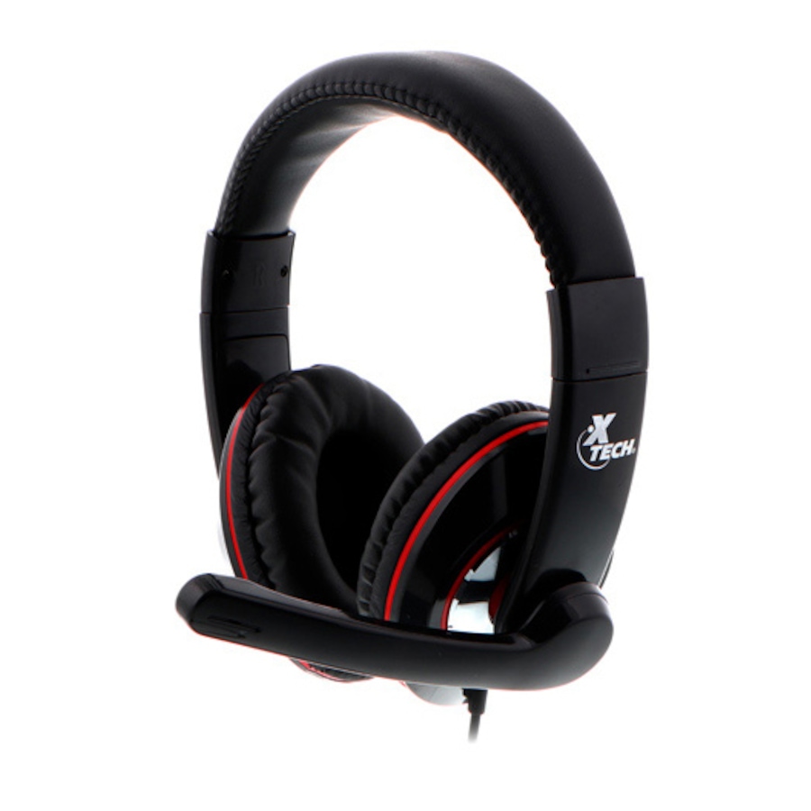 Image 619461.jpg, Product 619-461 / Price $34.99, Xtech Gaming Headset USB with Boom Mic (Black) from Xtech on TSC.ca's Electronics department