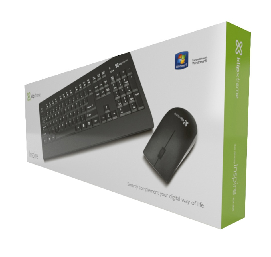 Image 620087_ALTMORE1.jpg, Product 620-087 / Price $41.99, KlipXtreme Keyboard and Mouse Combo Kit Wireless Set on TSC.ca's Electronics department