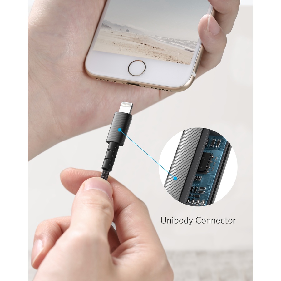 Image 622539_ALTMORE5.jpg, Product 622-539 / Price $19.99, Anker Powerline Select 3-Foot USB to Lightning Cable from Anker on TSC.ca's Electronics department