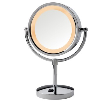 Jerdon Style Ping For Canadians Jerdon Lighted Vanity Mirror 5x Magnification
