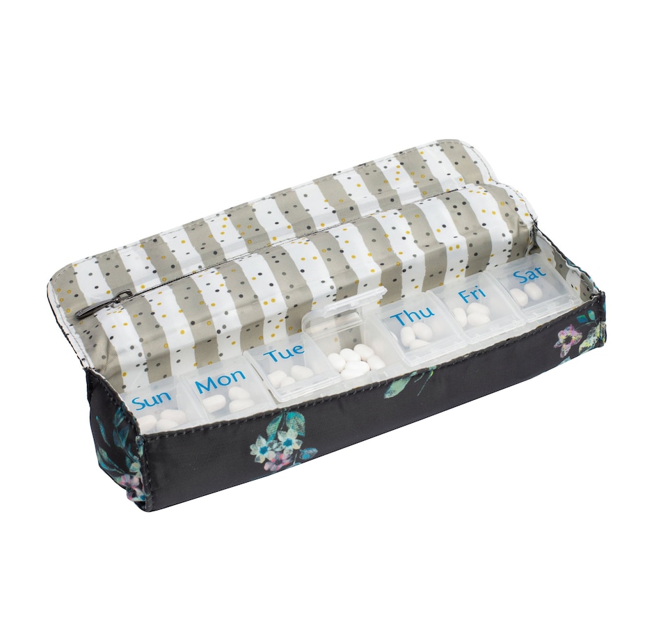 Image 625224_BQBLK.jpg, Product 625-224 / Price $25.00, Lug Choo Choo Pill Case from Lug on TSC.ca's Home & Garden department