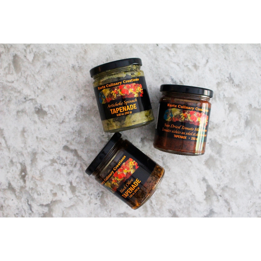 Image 625256_ALTMORE1.jpg, Product 625-256 / Price $54.99, Kurtz Orchards Tapenade Trio from Fruit of the Land on TSC.ca's Kitchen department