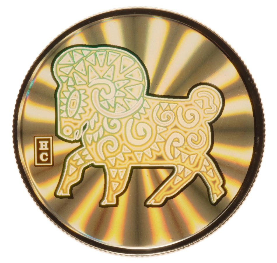 Image 625263.jpg, Product 625-263 / Price $1,999.95, 2003 $150 Gold Coin Year of the Sheep from Royal Canadian Mint (RCM) on TSC.ca's Coins department