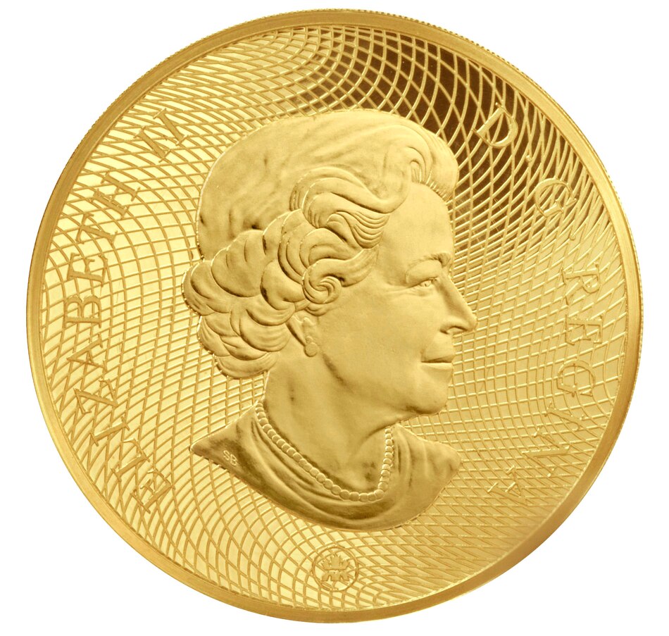 Image 625266_ALTMORE1.jpg, Product 625-266 / Price $3,999.95, 2009 $300 Summer Moon Mask 14K Gold Coin from Royal Canadian Mint (RCM) on TSC.ca's Coins department