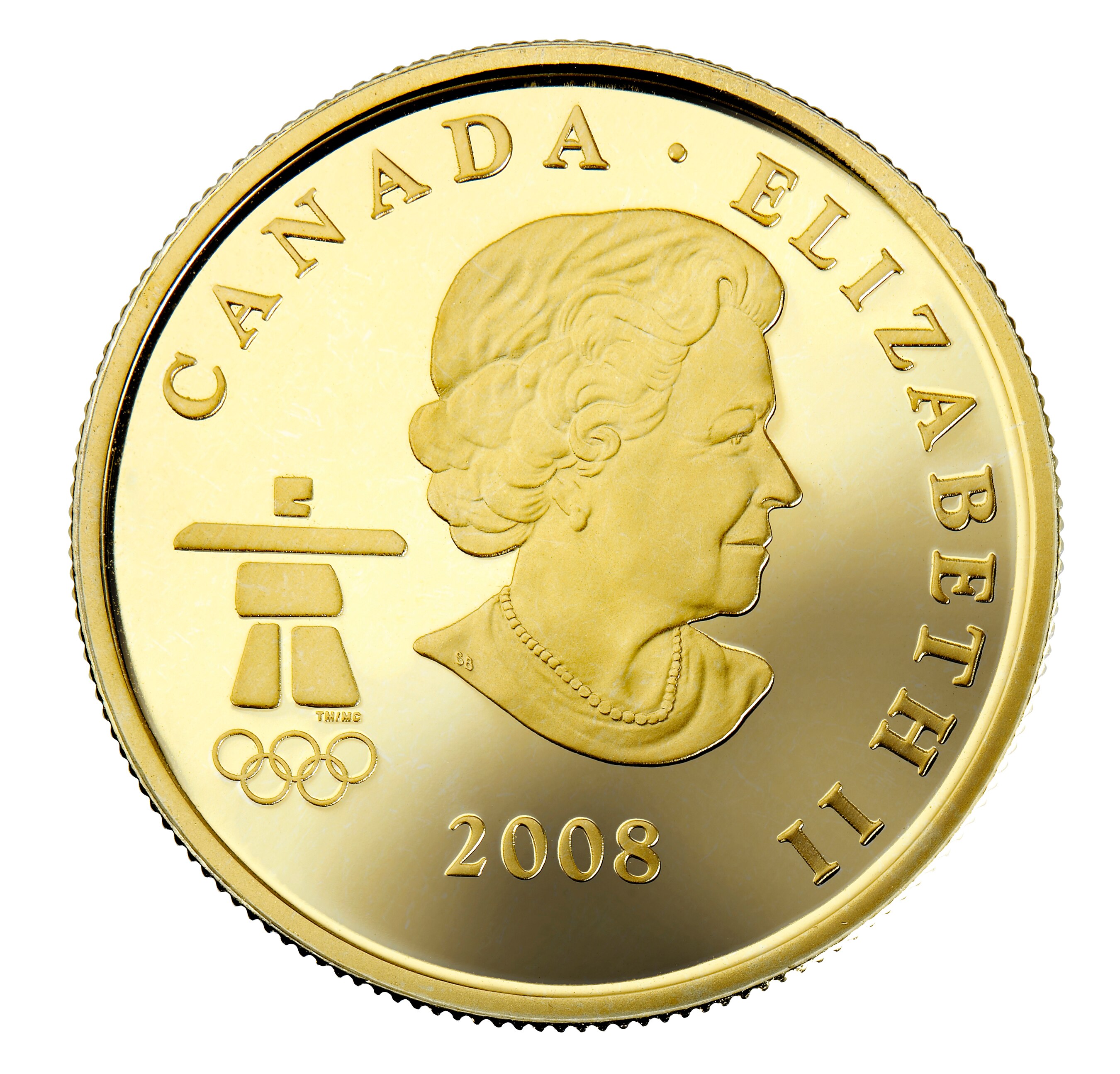 Coins - Canadian Mint Products - 2008 $75 Vancouver Olympic Winter