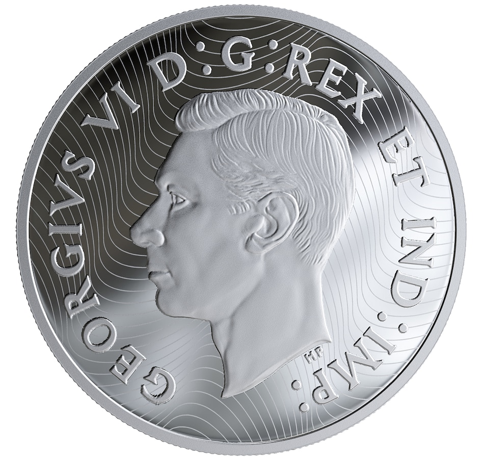 Image 625369_ALTMORE1.jpg, Product 625-369 / Price $999.95, 2019 $100 Fine Silver Coin The Roaring Lion plus Original 1965 Sir Winston Churchill Crown from Royal Canadian Mint (RCM) on TSC.ca's Coins department