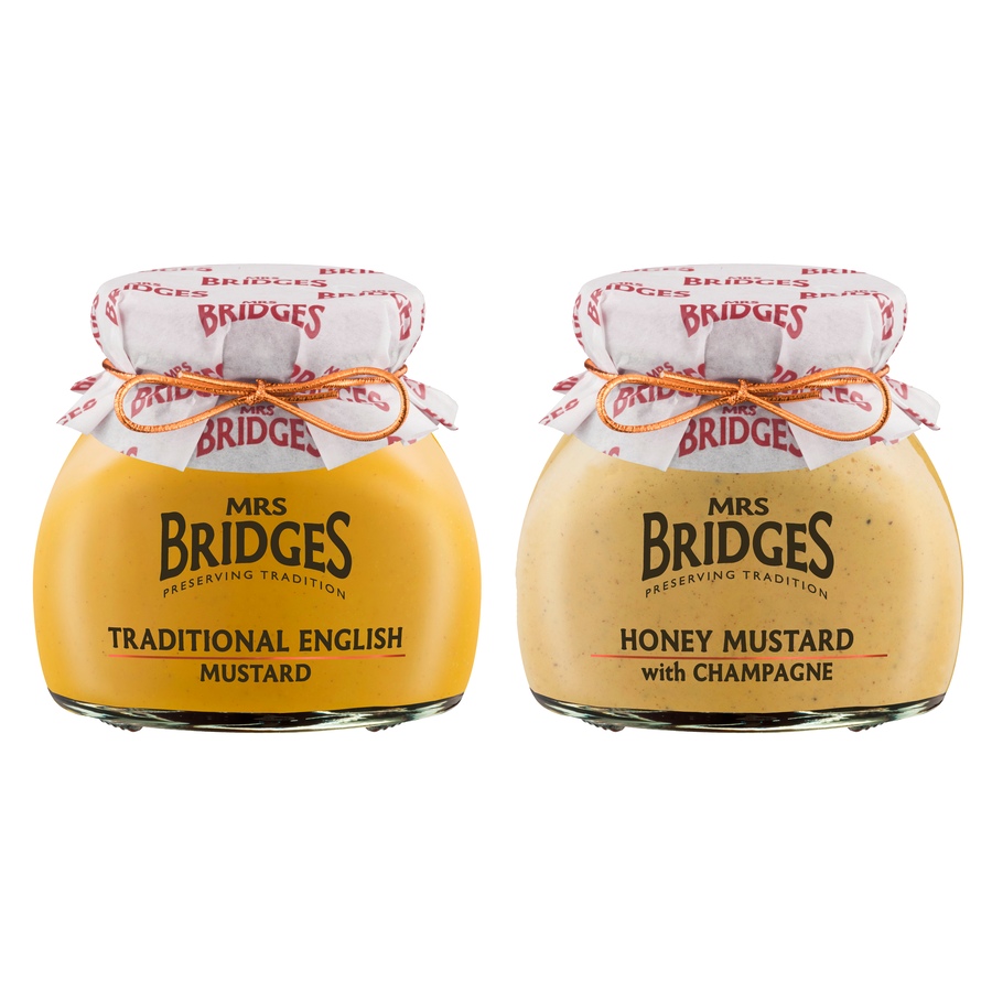 Image 625389.jpg, Product 625-389 / Price $19.99, Mrs. Bridges Traditional English Mustard and Honey Mustard with Champagne from Olive Moi on TSC.ca's Kitchen department
