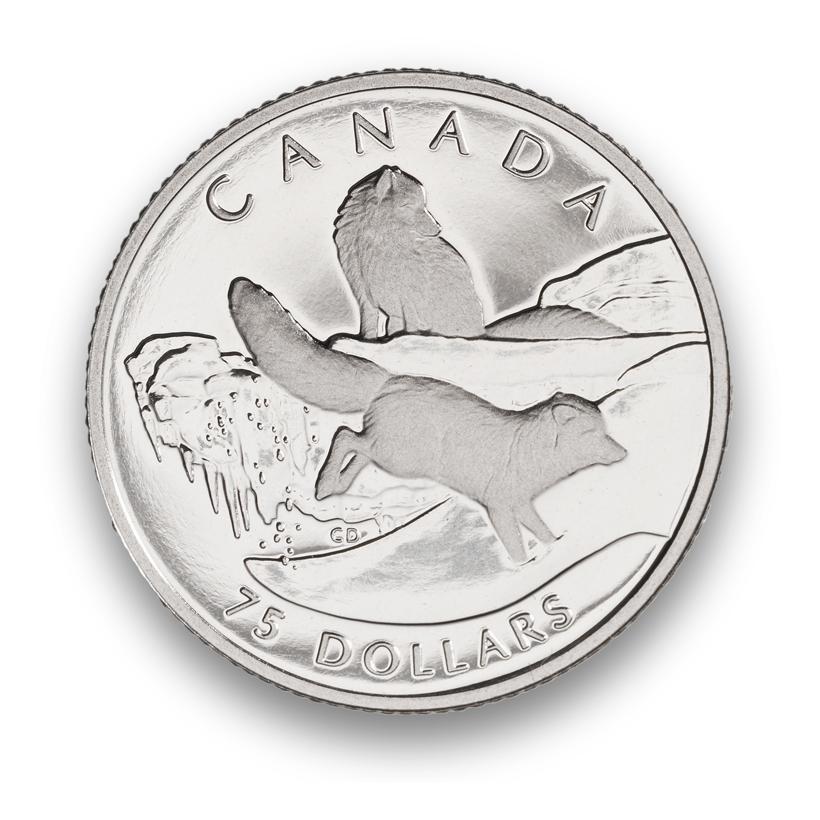 Platinum Four-Coin Set 1993 Arctic Fox - TSC.ca