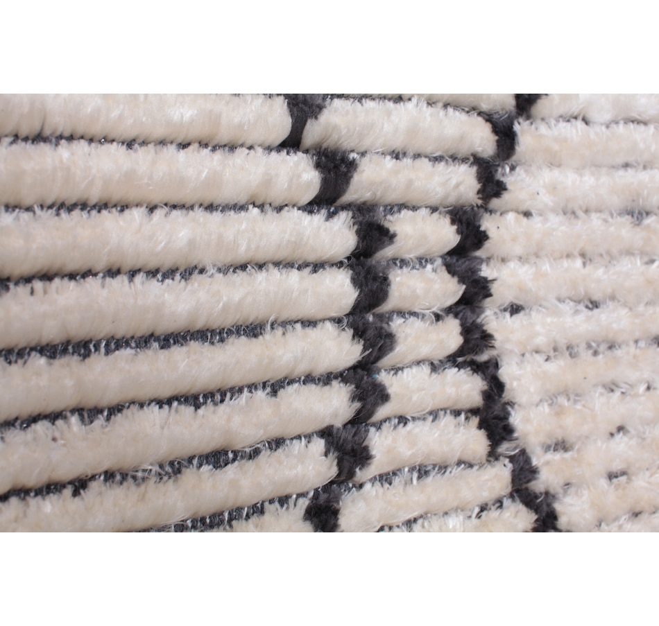 Image 625573_ALTMORE4.jpg, Product 625-573 / Price $60.00 - $130.00, Viana Anthracite Grey Beige Moroccan Diamond Fringed Rug from Viana Inc on TSC.ca's Home & Garden department