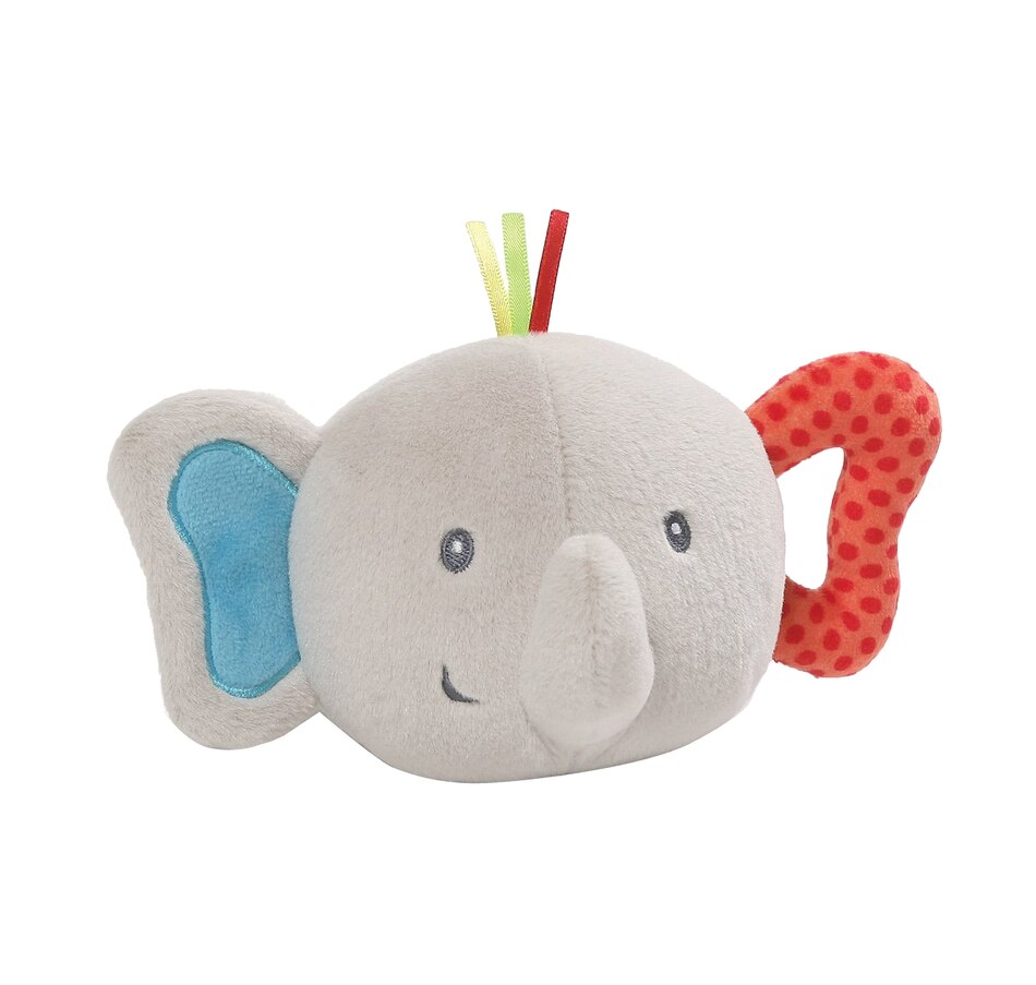 Image 625670.jpg, Product 625-670 / Price $18.99, GUND Baby Flappy Elephant Silly Sounds Light Up Plush Ball, Grey, 6" from Gund on TSC.ca's Toys & Hobbies department