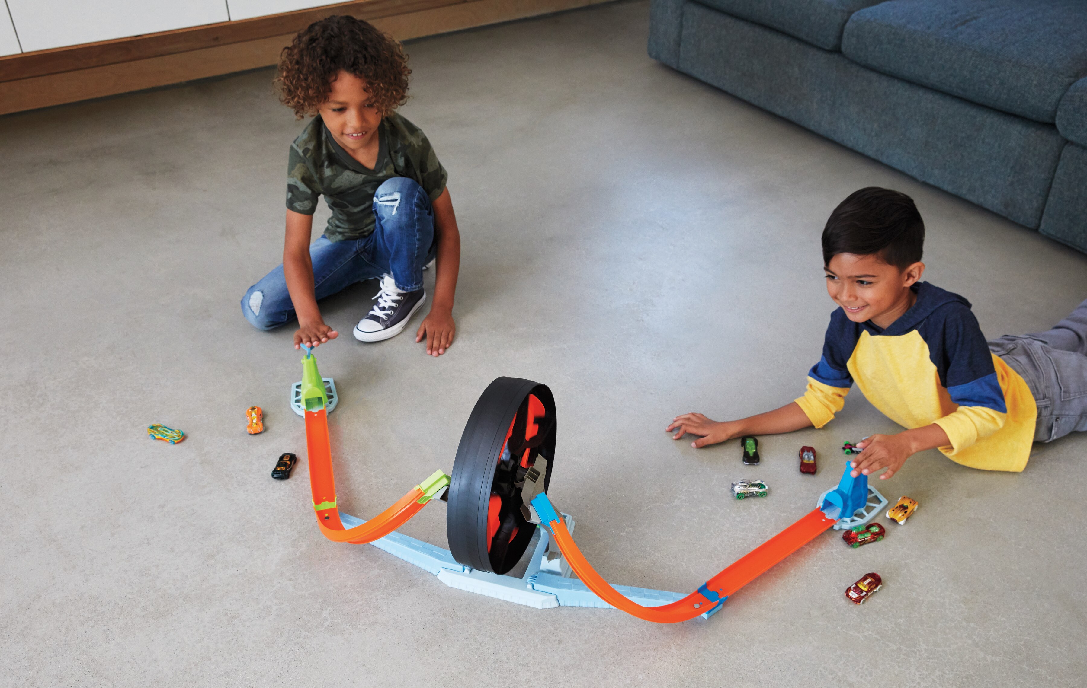hot wheels spin wheel challenge
