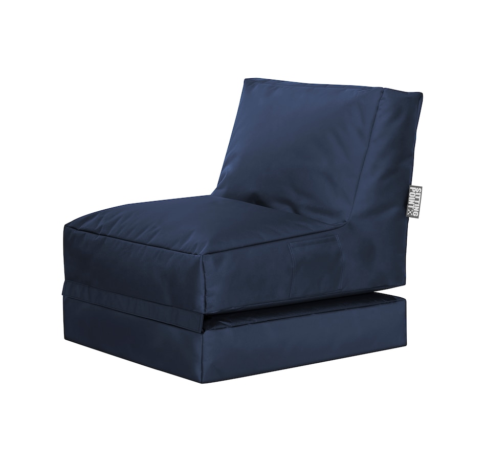 Image 625772_NVY.jpg, Product 625-772 / Price $249.00, Gouchee Twist Convertible Bean Bag Lounge from Gouchee Home on TSC.ca's Home & Garden department