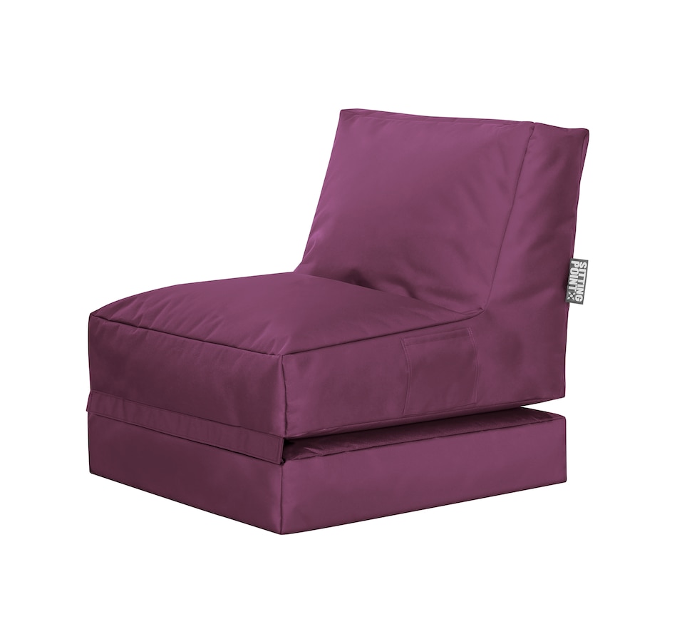 Image 625772_PUR.jpg, Product 625-772 / Price $249.00, Gouchee Twist Convertible Bean Bag Lounge from Gouchee Home on TSC.ca's Home & Garden department