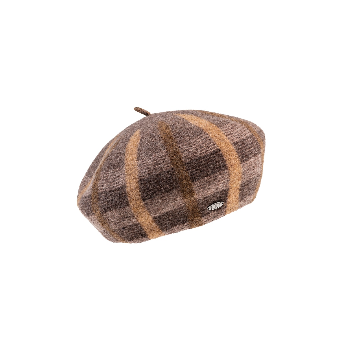 plaid beret