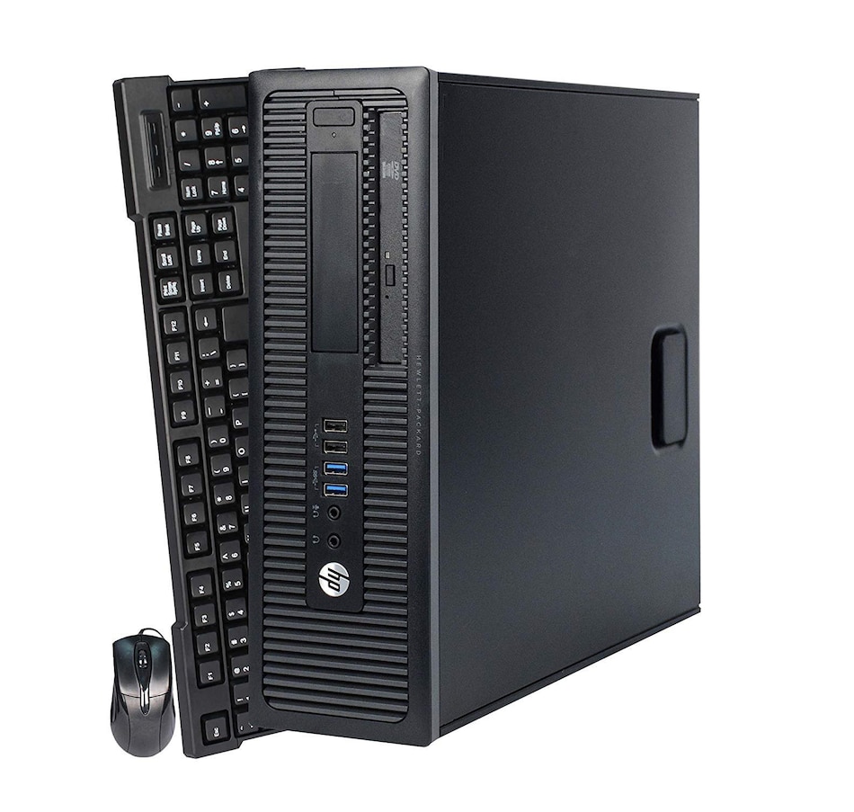 Image 625986.jpg, Product 625-986 / Price $451.99, HP 800G1 SFF i5-4590 16GB 1TB + 256GB SSD Win 10 Pro (Refurbished) from HP - Hewlett Packard on TSC.ca's Electronics department