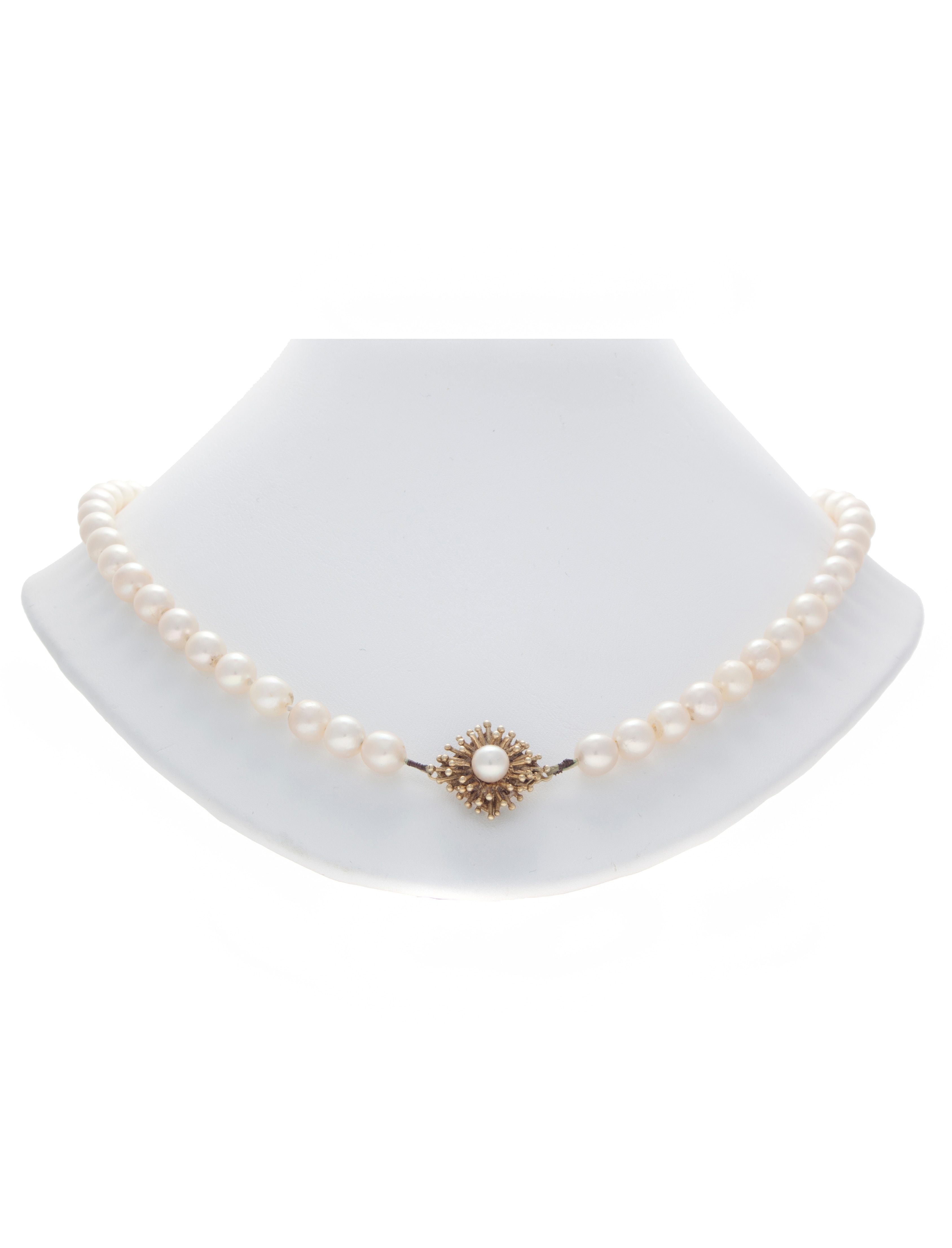 Pearl on sale starburst necklace