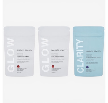 IMARAIS Beauty Glow Radiance Skincare Gummies Duo with Clarity 30‑Count