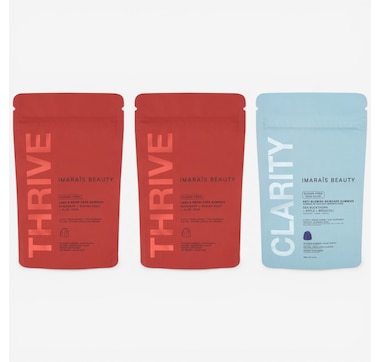IMARAIS Beauty Thrive Lash and Brow Care Gummies Duo with Clarity 30‑Count