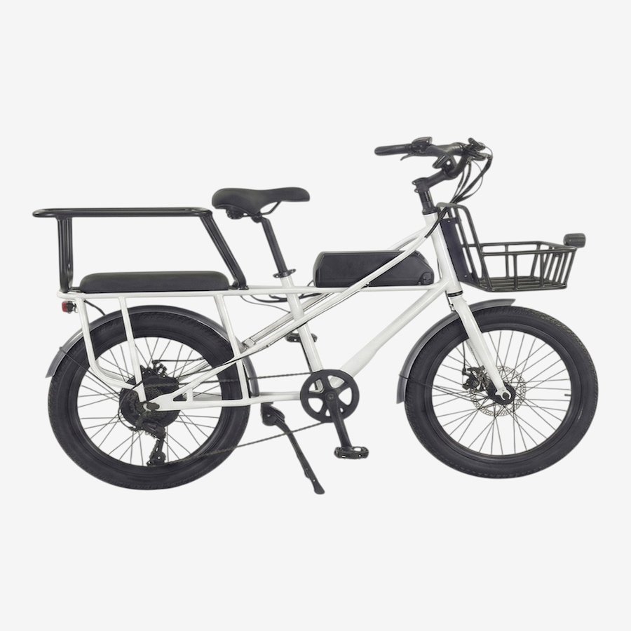 Image 627732_BLK.jpg, Product 627-732 / Price $1,599.99, GoTyger 20" 2-Seated Heavy Duty Cargo E-Bike from Gotyger on TSC.ca's Health & Fitness department