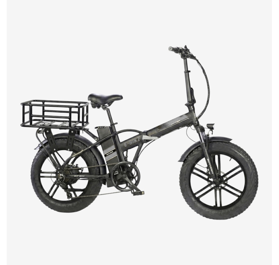 Image 627733_BLK.jpg, Product 627-733 / Price $1,599.99, GoTyger 20" 7-Speed With 4.0 Fat Tire 36V 55W Foldable E-Bike from Gotyger on TSC.ca's Health & Fitness department