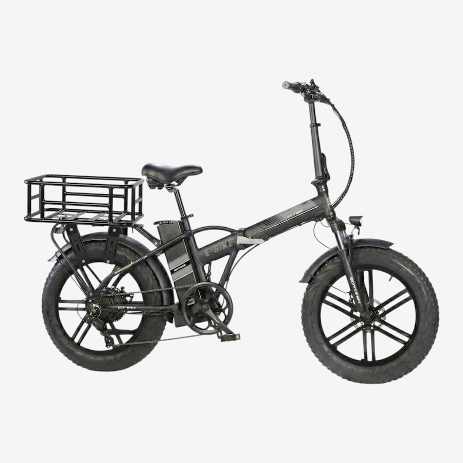 Image 627733_BLK.jpg, Product 627-733 / Price $1,599.99, GoTyger 20" 7-Speed With 4.0 Fat Tire 36V 55W Foldable E-Bike from Gotyger on TSC.ca's Health & Fitness department