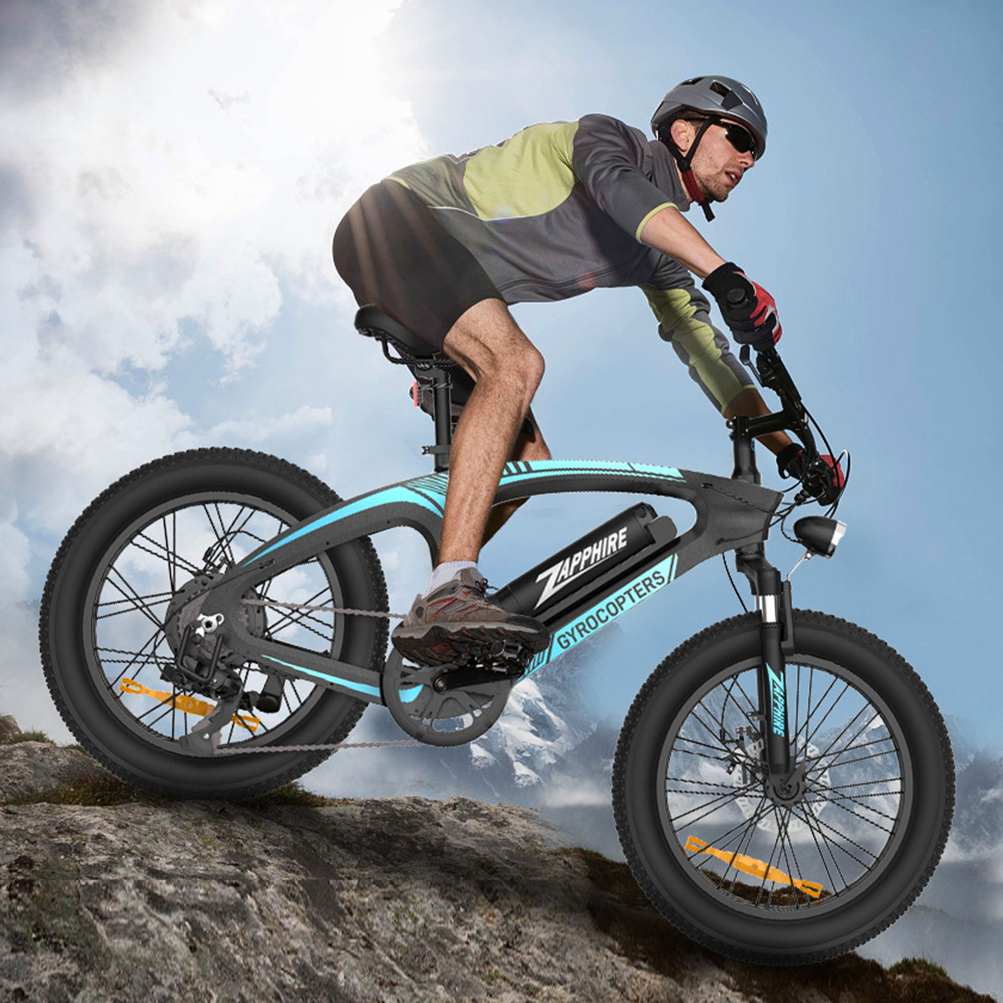 Gyrocopters Zapphire Mountain E-Bike - TSC.ca