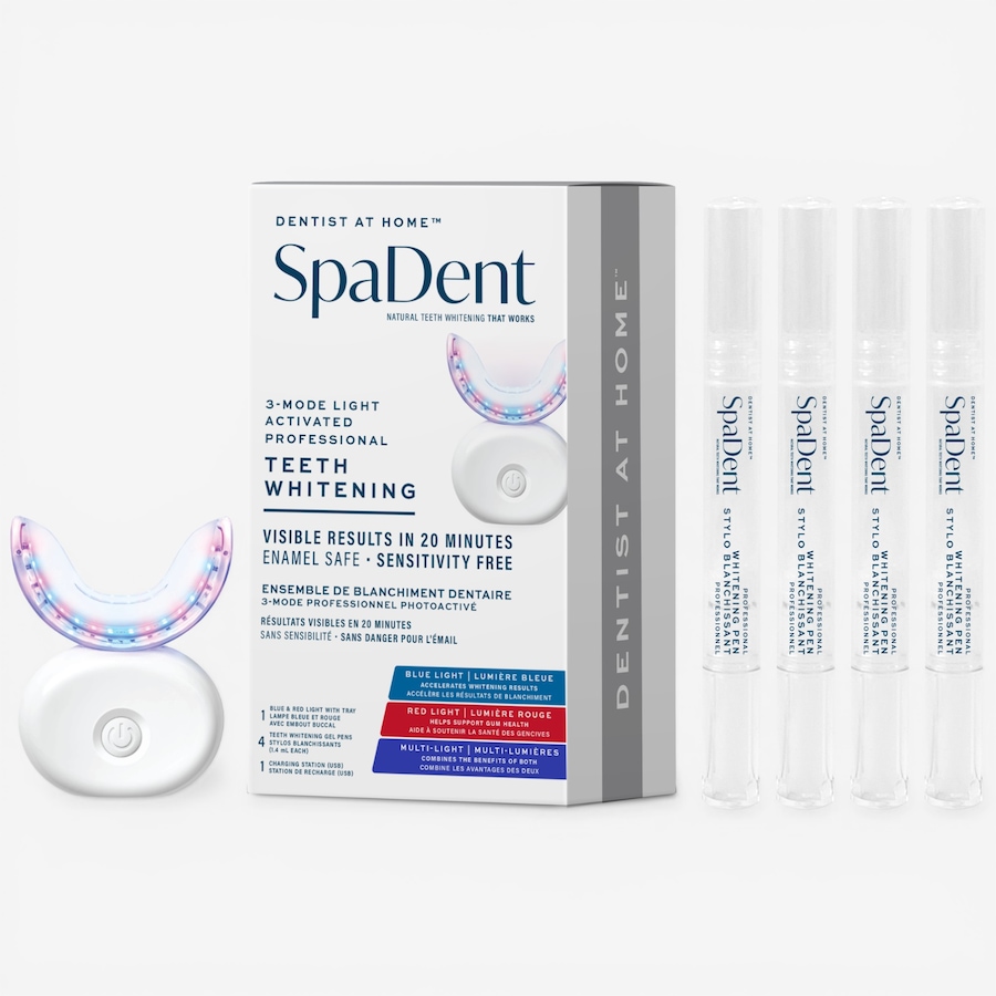 Image 627900.jpg, Product 627-900 / Price $129.99, Spa Dent 3-Mode Light Activated Professional Teeth Whitening  from Spa Dent SD Naturals on TSC.ca's Beauty department