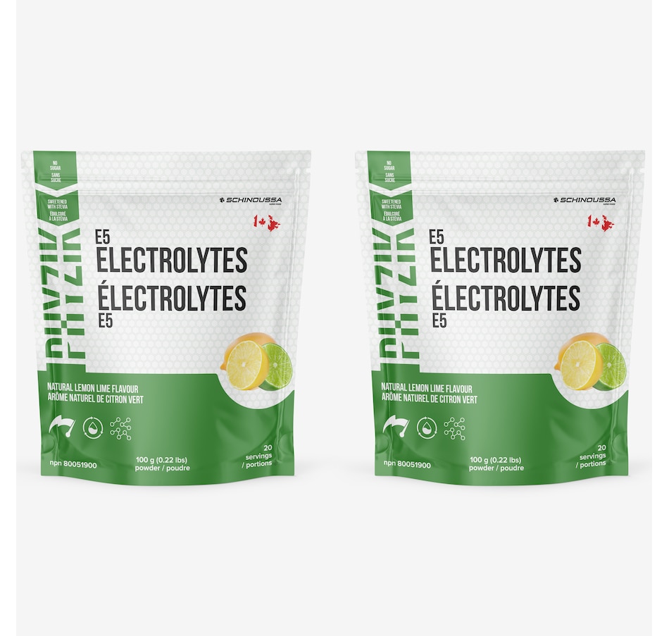 Image 627905_LMNLI.jpg, Product 627-905 / Price $69.99, Schinoussa E5 Electrolytes Duo from Schinoussa on TSC.ca's Health & Fitness department
