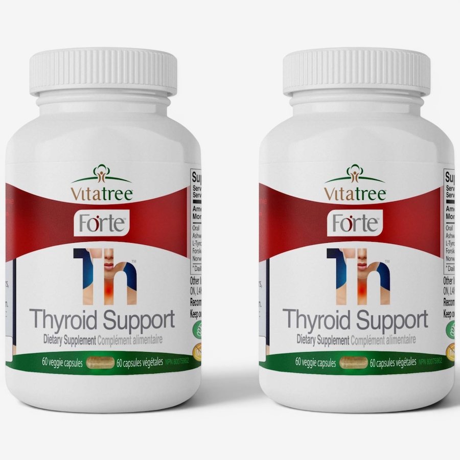 Image 627910.jpg, Product 627-910 / Price $53.99 - $149.49, VitaTree Forte Thyroid Support 60-Day from VitaTree Nutritionals on TSC.ca's Health & Fitness department