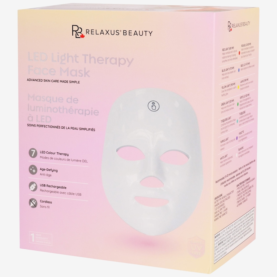Image 627922_ALTMORE3.jpg, Product 627-922 / Price $48.99, Relaxus LED Light Therapy Face Mask from Relaxus on TSC.ca's Health & Fitness department