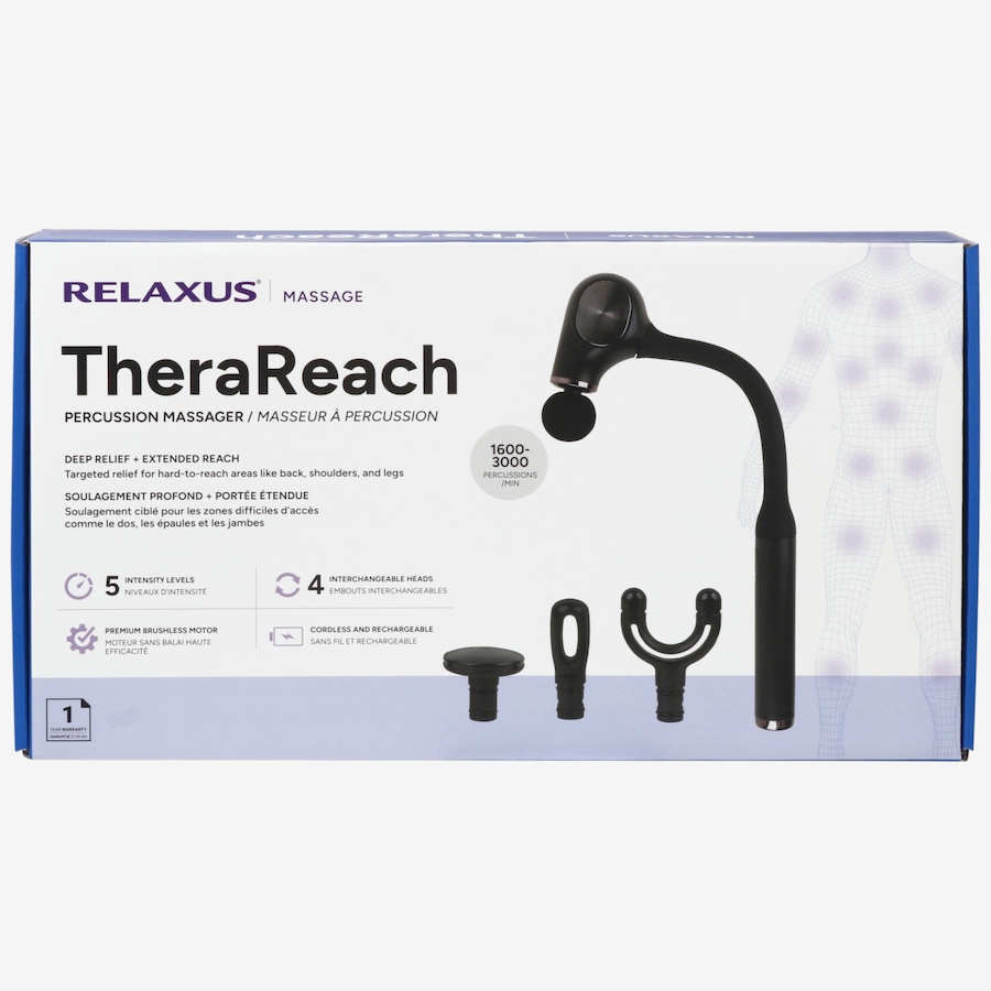 Image 627923_ALTMORE4.jpg, Product 627-923 / Price $99.99, Relaxus TheraReach Percussion Massager from Relaxus on TSC.ca's Health & Fitness department