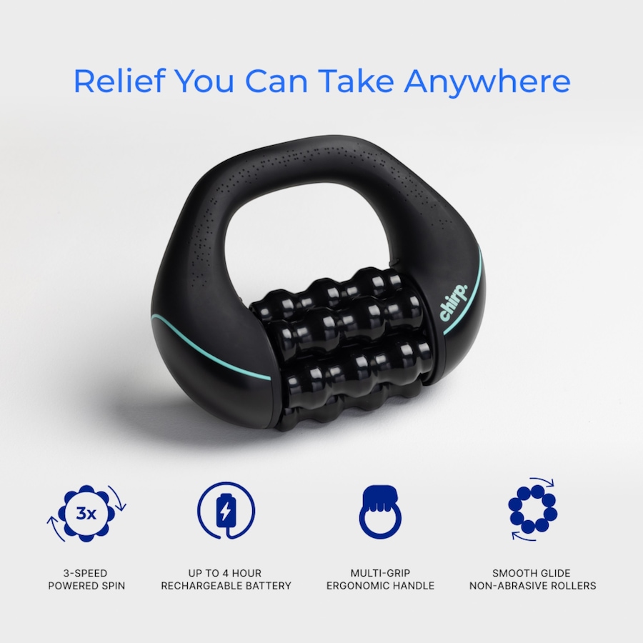 Image 627939_ALTMORE4.jpg, Product 627-939 / Price $229.99, Chirp Mini Compact Rolling Powered Massager from Chirp on TSC.ca's Health & Fitness department