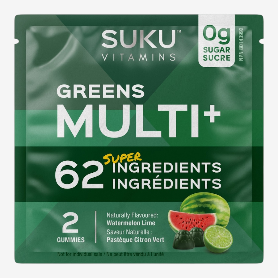Image 627948_ALTMORE1.jpg, Product 627-948 / Price $79.96, SUKU Greens Multi+ 4-Pack from SUKU Vitamins on TSC.ca's Health & Fitness department