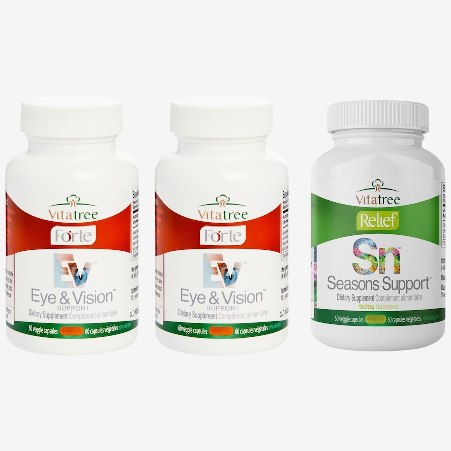 Image 627957.jpg, Product 627-957 / Price $72.99, VitaTree Eye & Vision Support 60-Day with Bonus Seasons Support from VitaTree Nutritionals on TSC.ca's Health & Fitness department