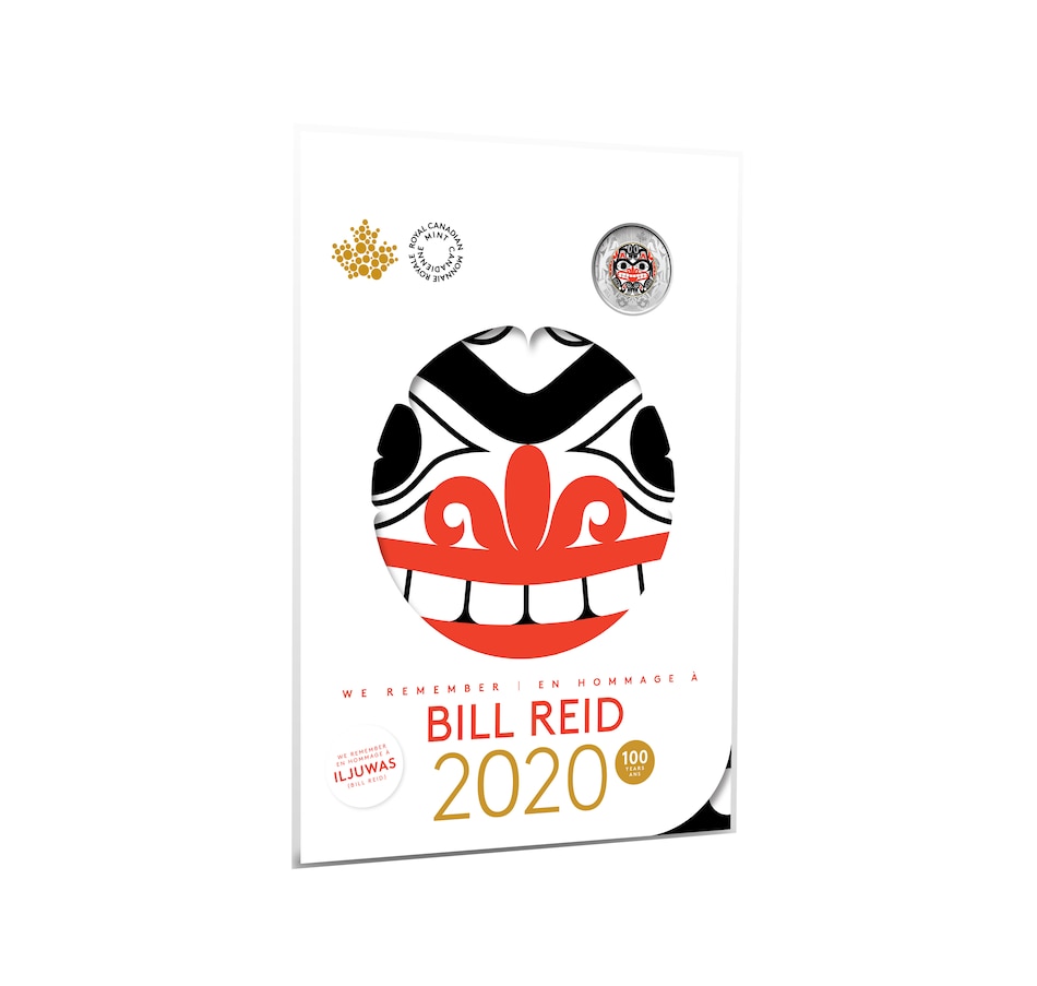 Image 627961.jpg, Product 627-961 / Price $22.95, 2020 Bill Reid Haida Grizzly Bear Numismatic Uncirculated Keepsake Set - Six Coins including Two Different $2 Commemorative Coins from Royal Canadian Mint (RCM) on TSC.ca's Coins department