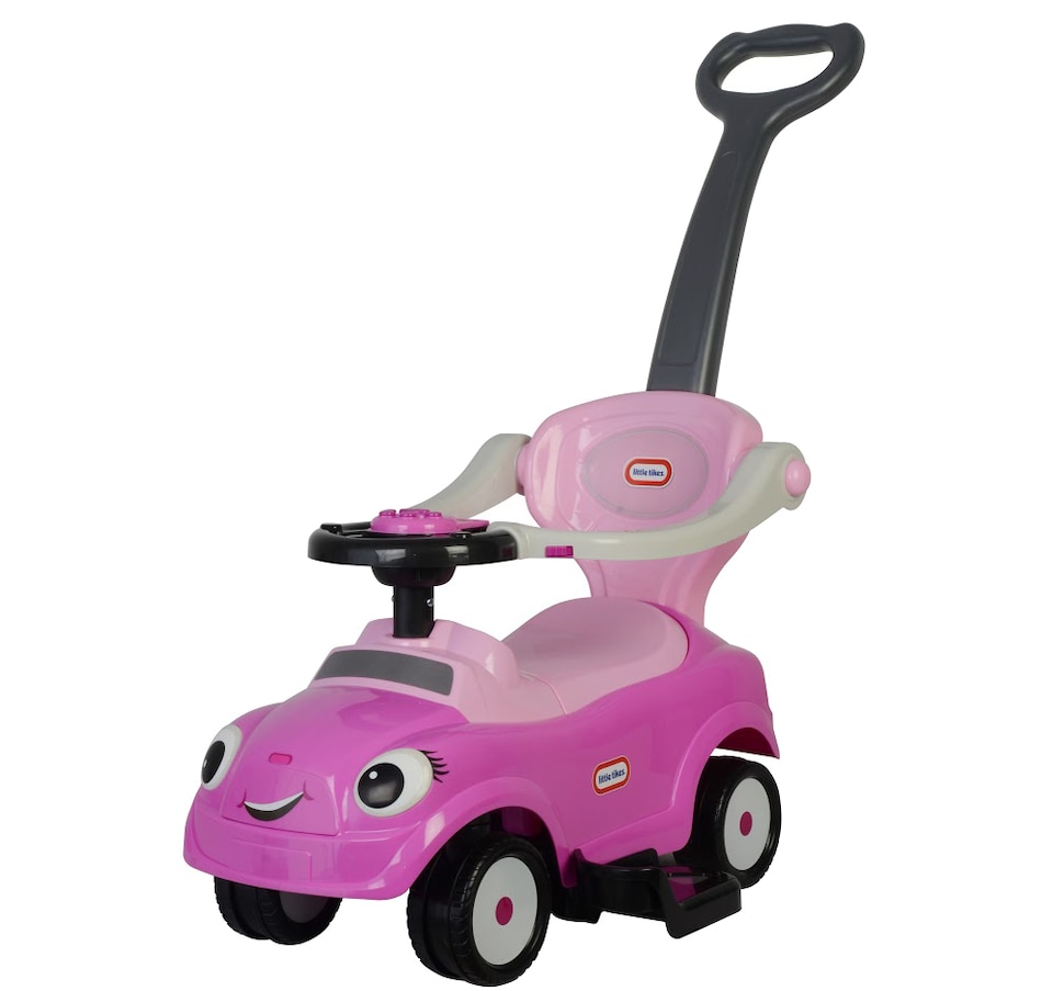 Image 630054.jpg, Product 630-054 / Price $89.99, Little Tikes Three-in-One Ride-On Car - Pink, One-Person, Swivel Front Wheels from Freddo Toys on TSC.ca's Toys & Hobbies department