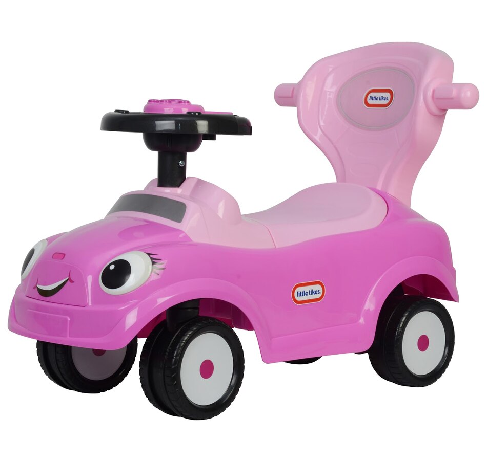 Image 630054_ALTMORE1.jpg, Product 630-054 / Price $89.99, Little Tikes Three-in-One Ride-On Car - Pink, One-Person, Swivel Front Wheels from Freddo Toys on TSC.ca's Toys & Hobbies department